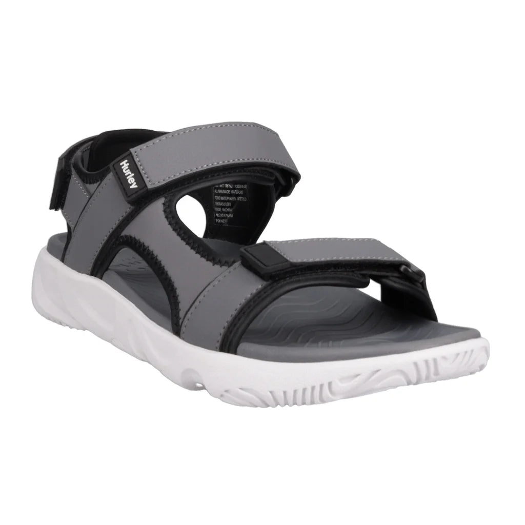 Hurley Men's Strap Sandal, Gray